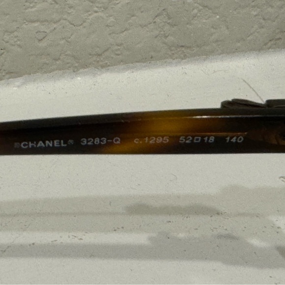 CHANEL | 3283-Q Eyeglasses with Reader Lens and Case - Picture 6 of 7
